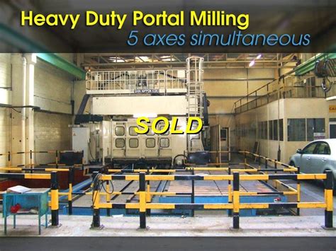 Used Portal Cnc Milling Machines for sale. Shin Nippon Koki 